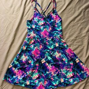 Victoria's Secret PINK strap skater dress.